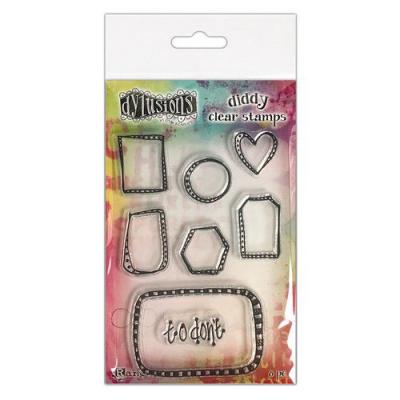 Ranger Dylusions Clear Stamps - Box It Up