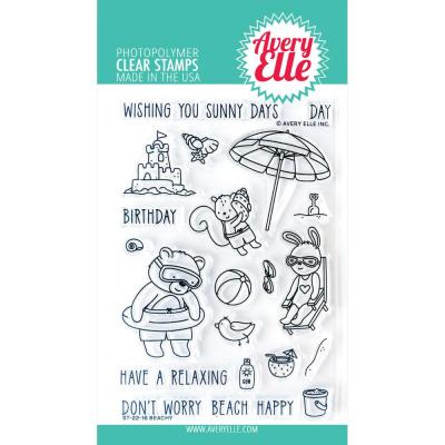 Avery Elle Clear Stamps - Beachy