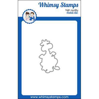Whimsy Stamps Denise Lynn and Deb Davis Outlines Die Set - Southern Cow Bell