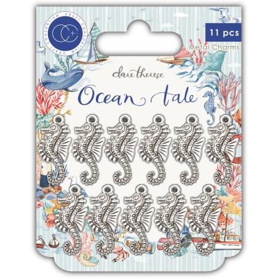 Craft Consortium Ocean Tale Charms - Metal Charms Seahorse