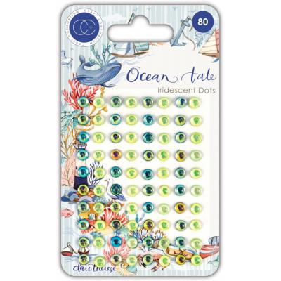 Craft Consortium Ocean Tale Embellishments - Iridescent Dots