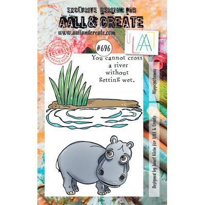 AALL & Create Clear Stamps Nr. 696 - Hippopotamus