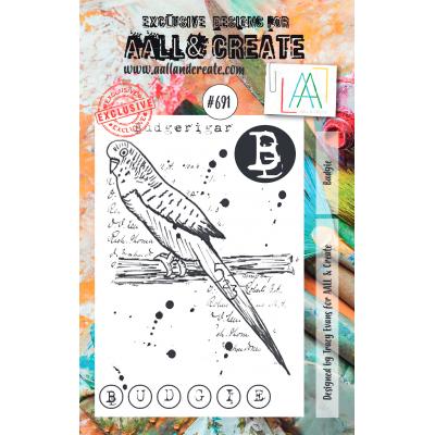 AALL & Create Clear Stamps Nr. 691 - Budgie