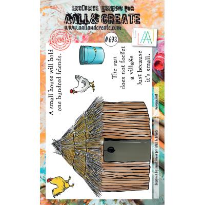 AALL & Create Clear Stamps Nr. 693 - Kenyan Hut