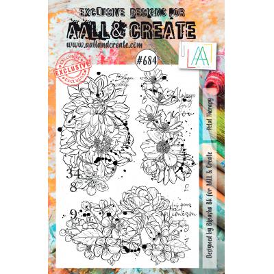 AALL & Create Clear Stamps Nr. 684 - Petal Therapy