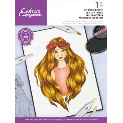 Crafter's Companion Natural Beauty Clear Stamp - Ethereal Beauty