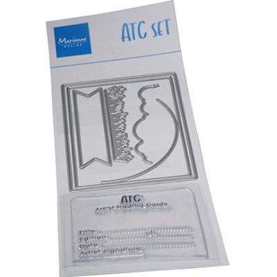 Marianne Design Eline's Clear Stamp und Dies - ATC Set