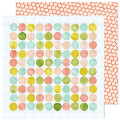 American Crafts Vicki Boutin Print Shop Designpapier - Spot On