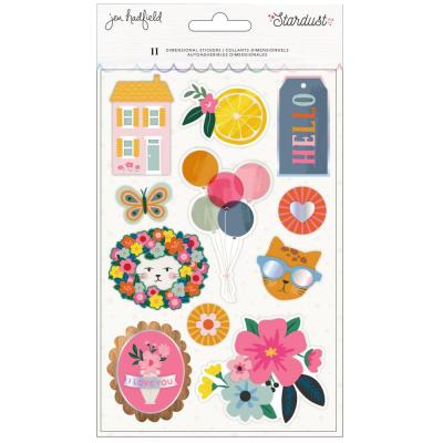 American Crafts Jen Hadfield Stardust Sticker - Layered Stickers