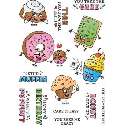 LDRS Creative Clear Stamps - Creative Pastry Pals