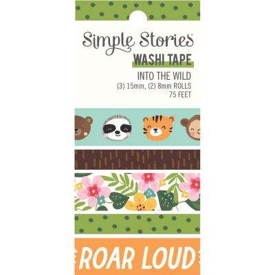 Simple Stories Into The Wild Klebeband - Washi Tape