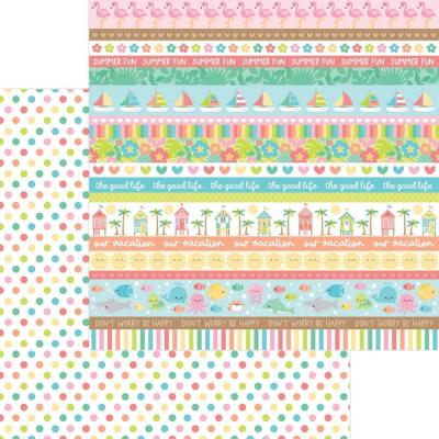 Doodlebug Seaside Summer Designpapier - Having A Ball