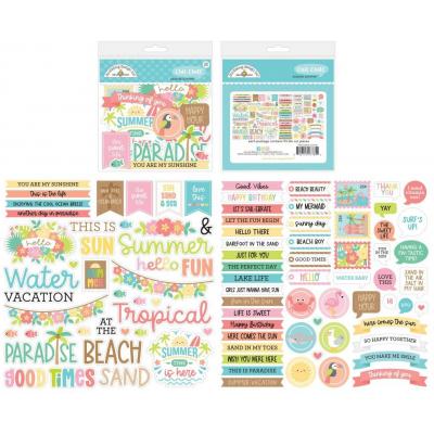 Doodlebug Seaside Summer Die Cuts - Chit Chat