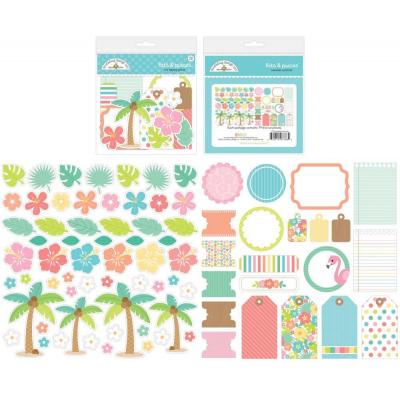 Doodlebug Seaside Summer Die Cuts - Bits & Pieces