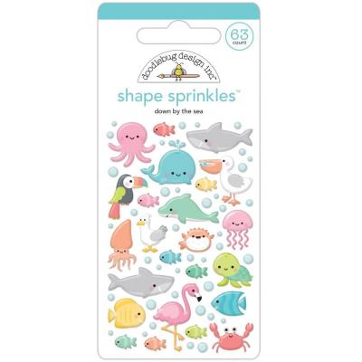 Doodlebug Seaside Summer Sticker - Down By The Sea