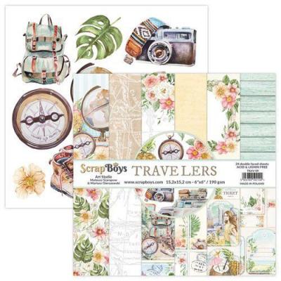 ScrapBoys Travelers Designpapiere - Paper Pack