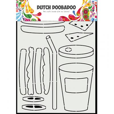 Dutch DooBaDoo Dutch Card Art - Hamburger