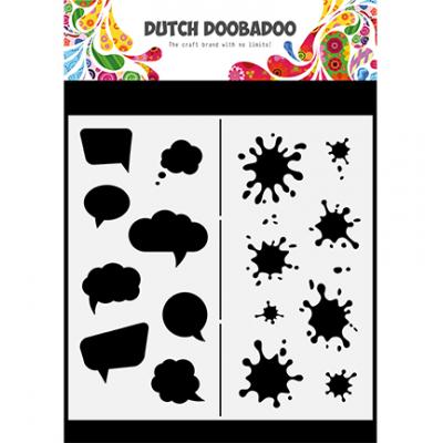 Dutch DooBaDoo Dutch Mask Art - Slimline Spatter