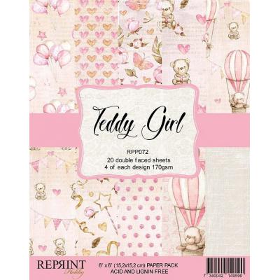 Reprint Teddy Girl Designpapiere - Paper Pack