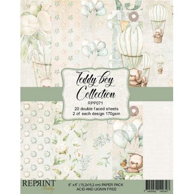 Reprint Teddy Boy Designpapier - Paper Pack