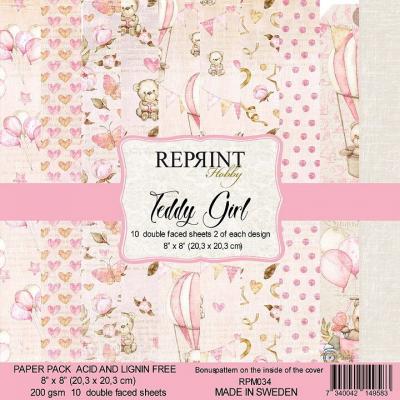 Reprint Teddy Girl Designpapiere - Paper Pack