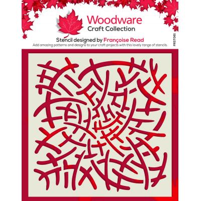 Creative Expressions Woodware Stencil - Tangled