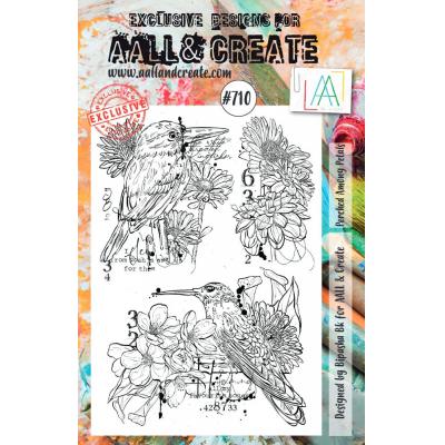 AALL & Create Clear Stamps Nr. 710 - Perched Among Petals