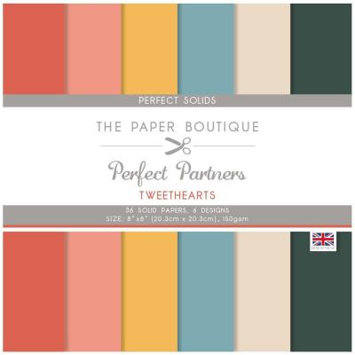 The Paper Boutique Perfect Partners Tweetheart Cardstock - Solid Papers