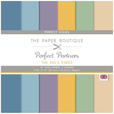The Paper Boutique Perfect Partners The Bee's Knees Cardstock - Solid Papers