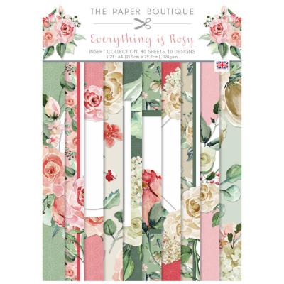 The Paper Boutique Everything Is Rosy Designpapiere - Insert Collection