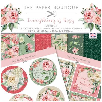 The Paper Boutique Everything Is Rosy Designpapiere - Paper Kit