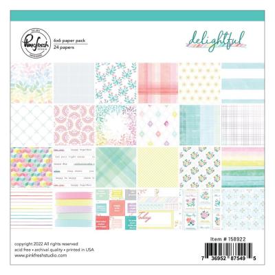 Pinkfresh Studio Delightful Designpapiere - Paper Pack