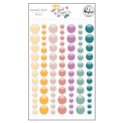 Pinkfresh Studio Good Times Embellishments - Enamel Dots
