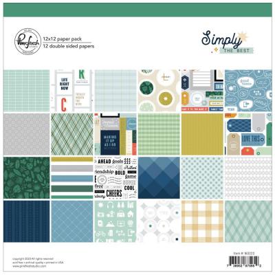 Pinkfresh Studio Simply The Best Designpapiere - Paper Pack