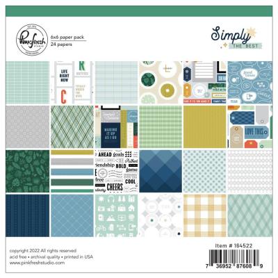 Pinkfresh Studio Simply The Best Designpapiere - Paper Pack