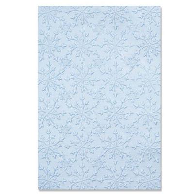 Sizzix by Kath Breen 3-D Textured Impressions Embossing Folder - Snowflakes Nr. 2