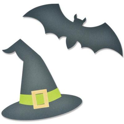 Sizzix By Jennifer Ogborn Bigz Die - Hat Bat & Buckle