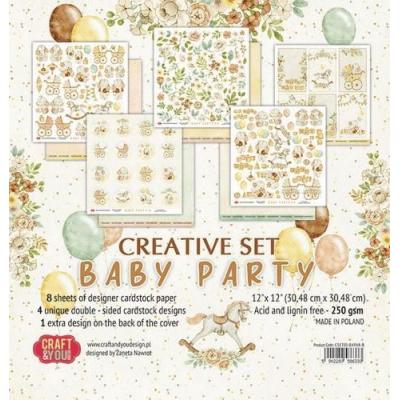 Craft & You Design Baby Party Designpapiere - Creative Set