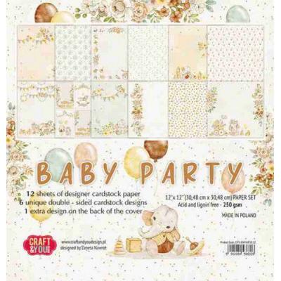 Craft & You Design Baby Party Designpapiere - Big Paper Set