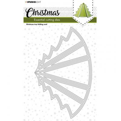 StudioLight Christmas Essentials Nr. 254 Cutting Die - Tree Folding Card