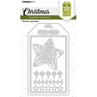 StudioLight Christmas Essentials Nr. 251 Cutting Die - Tag Shaker