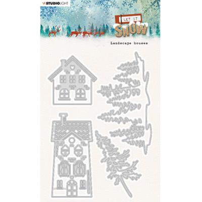 StudioLight Let It Snow Nr. 374 Cutting Die - Landscape Houses