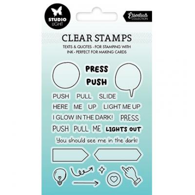 StudioLight Essentials Nr. 154 Clear Stamps - Interactions Light Up Your Craft