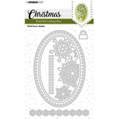 StudioLight Christmas Essentials Nr. 253 Cutting Die - Oval Shaker