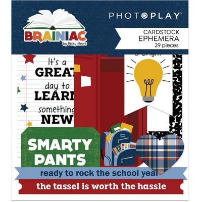 PhotoPlay Brainiac Die Cut - Ephemera