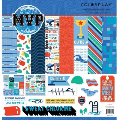 PhotoPlay MVP Swiming Designpapiere - Collection Pack
