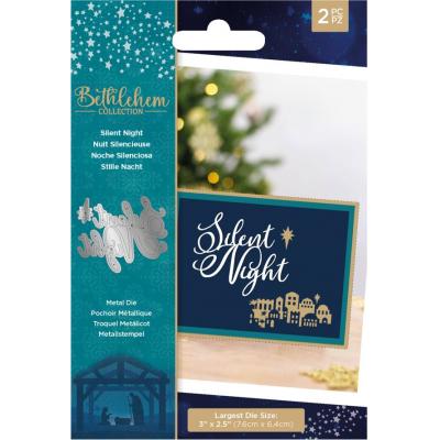 Crafter's Companion Bethlehem Collection Metal Dies - Silent Night