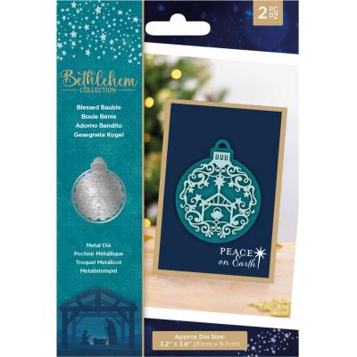 Crafter's Companion Bethlehem Collection Metal Dies - Blessed Bauble