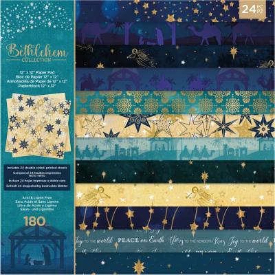 Crafter's Companion Bethlehem Collection Designpapiere - Pattern Paper Pad