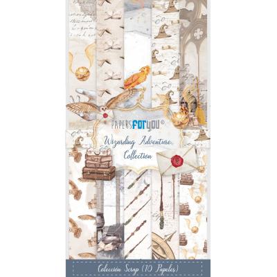 Papers For You Wizarding Adventure Designpapiere - Slim Scrap Paper Pack